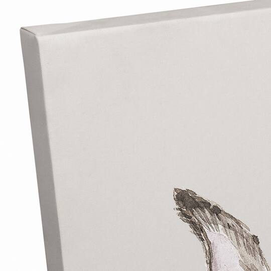 Sweet Floral Donkey 16" x 20" Canvas Wall Art